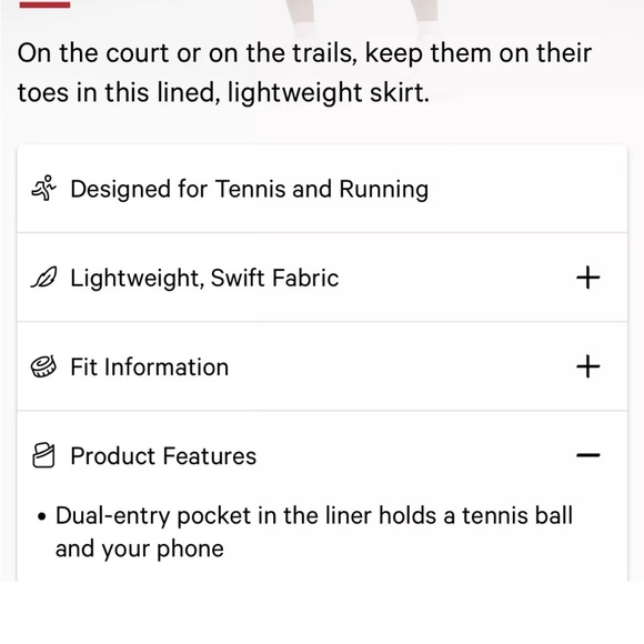 NWT Lululemon Court Rival HR Skirt Long SZ 6 - Picture 10 of 12